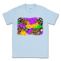 Dusty Blue mardi gras background Classic Tee - JahusDesignShop