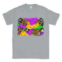 Heather Grey mardi gras background Classic Tee - JahusDesignShop