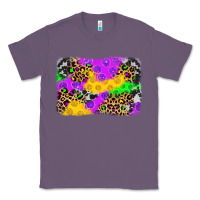 Lavender mardi gras background Classic Tee - JahusDesignShop