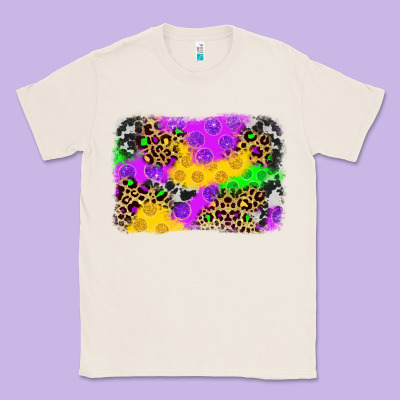 Mardi Gras Background Classic Tee Designed By Jahusdesignshop
