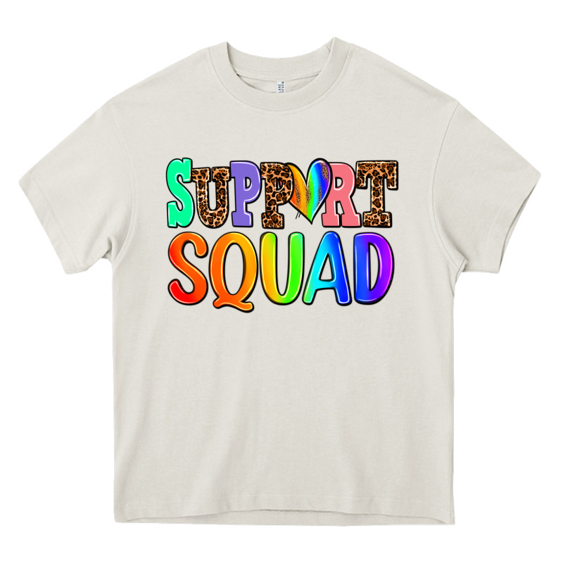 Support Squad Heavy Core Tee by AdoDesignShop | Teevron