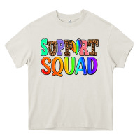 Cream support squad Heavy Core Tee - AdoDesignShop