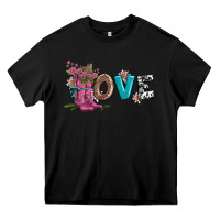 Black valentines day love and boots Heavy Core Tee - AdoDesignShop
