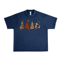 Navy howdy christmas trees Urban Heavy Tee - MaliasSmallBusiness