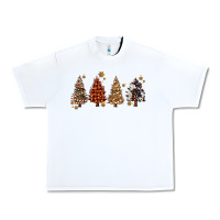 White howdy christmas trees Urban Heavy Tee - MaliasSmallBusiness