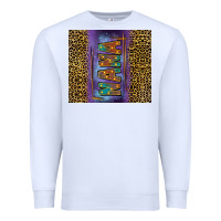 White leopard nana tumbler Premium Sweatshirt - FaDigitalArtStudio