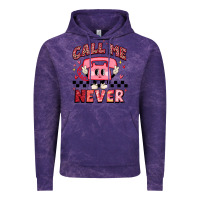 Cloud Purple call me never Vintage Hoodie - MaliasSmallBusiness