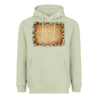 Matcha Buralp and Leopard Heavyweight Hoodie - CowCowDesign