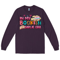 Plum in my bookish girlie era Long Sleeve Tee - Artiststas