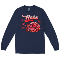 Navy babe with kiss Long Sleeve Tee - RanaPortraitStore