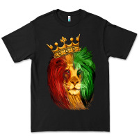 Black Juneteenth Lion King Premium Tee - LillyAllenDesigns