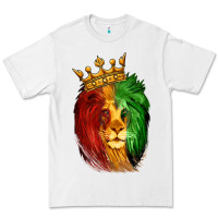 White Juneteenth Lion King Premium Tee - LillyAllenDesigns