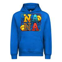 Cobalt Softball nana leopard frame Urban Hoodie - LillyAllenDesigns