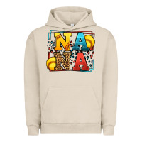 Pigment French Oak Softball nana leopard frame Urban Hoodie - LillyAllenDesigns