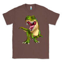 Chestnut T-rex Classic Tee - MaliasSmallBusiness