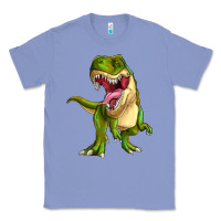 Colony Blue T-rex Classic Tee - MaliasSmallBusiness