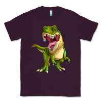 Plum T-rex Classic Tee - MaliasSmallBusiness