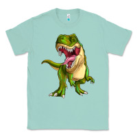 Seafoam T-rex Classic Tee - MaliasSmallBusiness