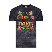 Cloud Black the holidays are what you bake them Vintage Tee - MaliasSmallBusiness