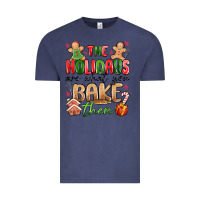 Vintage Denim the holidays are what you bake them Vintage Tee - MaliasSmallBusiness