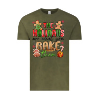 Vintage Olive the holidays are what you bake them Vintage Tee - MaliasSmallBusiness