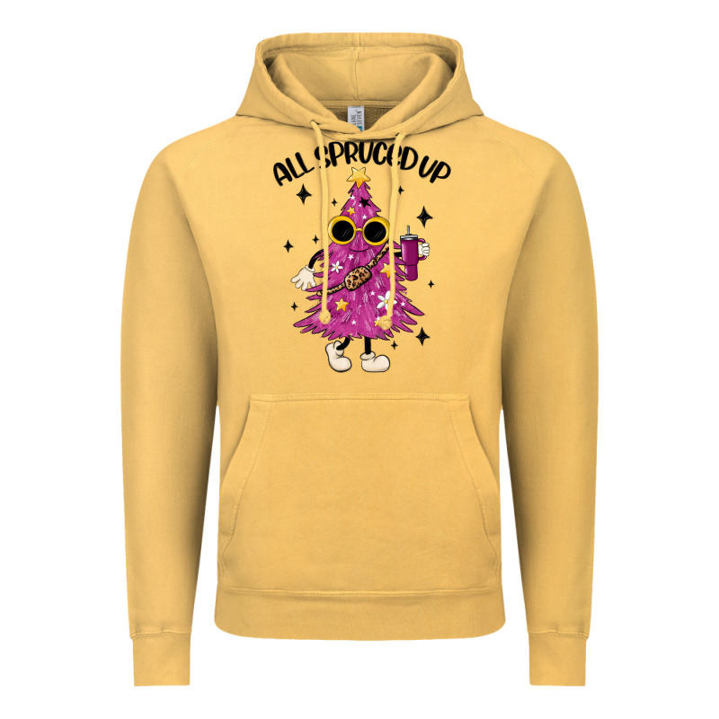 All Spruced Up Vintage Hoodie by MaliasSmallBusiness | Teevron