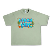 Oil Green beach bum Urban Heavy Tee - JahusDesignShop