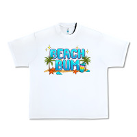 White beach bum Urban Heavy Tee - JahusDesignShop