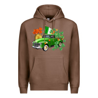 Chestnut Western St. Patrick's Day truck Premium Hoodie - CowGirlArtShop