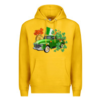 Lemon Western St. Patrick's Day truck Premium Hoodie - CowGirlArtShop