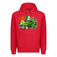 Western St. Patrick's Day Truck Premium Hoodie | Teevron