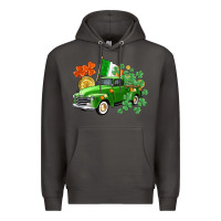 Smoke Western St. Patrick's Day truck Premium Hoodie - CowGirlArtShop