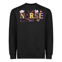 Black Easter Nurse Heavyweight Sweatshirt - RanaPortraitStore
