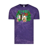 Cloud Purple camp life Vintage Tee - MaliasSmallBusiness