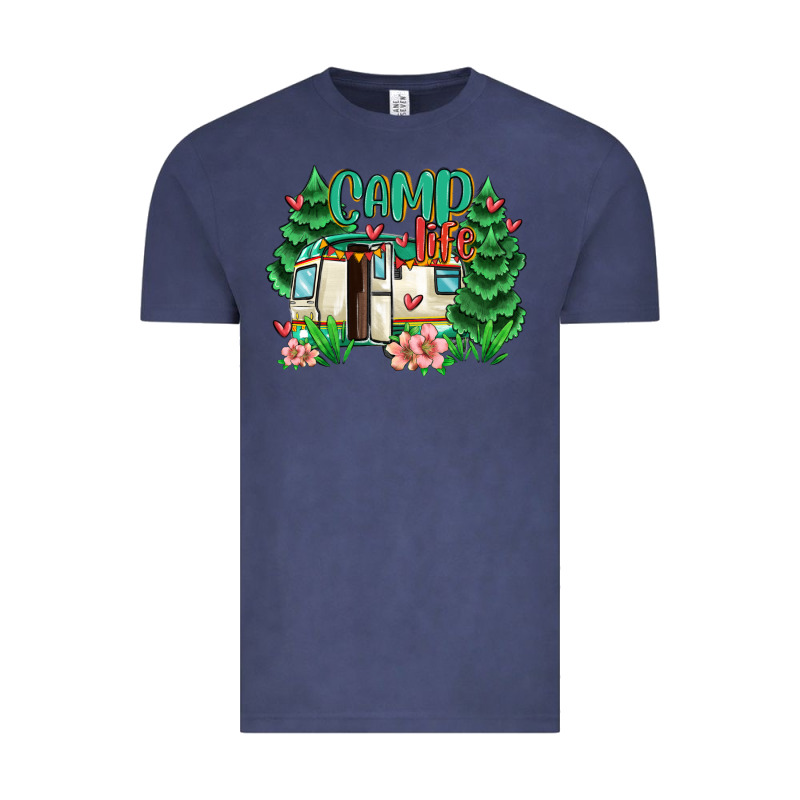 Camp Life Vintage Tee by MaliasSmallBusiness | Teevron