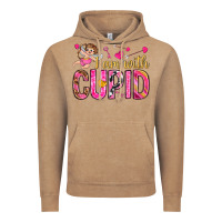 Vintage Coffee i am with cupid Vintage Hoodie - NancyCooperArtShop