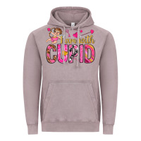 Vintage Zinc i am with cupid Vintage Hoodie - NancyCooperArtShop