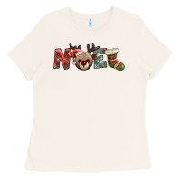 Bone noel with sock and reindeer Ladies Tee - AdoDesignShop