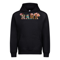 Black western mama pink roses Mother's Day Urban Hoodie - LillyAllenDesigns