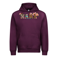 Mauve Wine western mama pink roses Mother's Day Urban Hoodie - LillyAllenDesigns