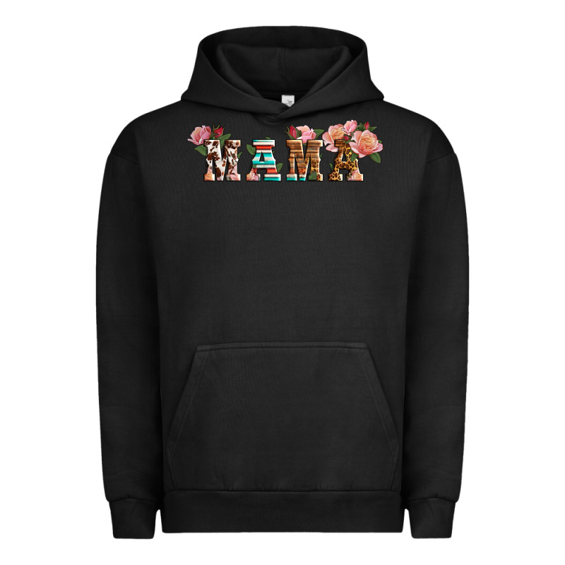 Western Mama Pink Roses Mother's Day Urban Hoodie by LillyAllenDesigns | Teevron
