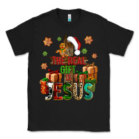 Black The real gift is Jesus Classic Tee - NancyCooperArtShop