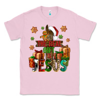 Bubblegum Pink The real gift is Jesus Classic Tee - NancyCooperArtShop