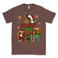 Chestnut The real gift is Jesus Classic Tee - NancyCooperArtShop