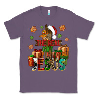 Lavender The real gift is Jesus Classic Tee - NancyCooperArtShop