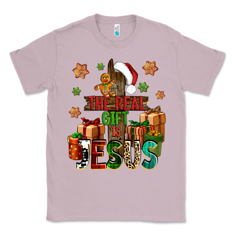 The Real Gift Is Jesus Classic Tee by NancyCooperArtShop | Teevron