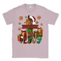 Lilac The real gift is Jesus Classic Tee - NancyCooperArtShop