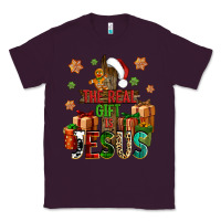 Plum The real gift is Jesus Classic Tee - NancyCooperArtShop