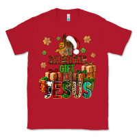 Red The real gift is Jesus Classic Tee - NancyCooperArtShop
