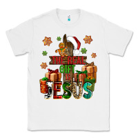 White The real gift is Jesus Classic Tee - NancyCooperArtShop